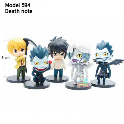 Action Figure Set - Model 594 : Death Note